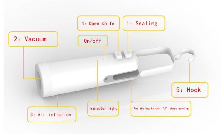 Sceller sous vide (4 en 1) original