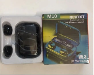 M10 Newest V5.3 BT Wireless (Digital indicator)