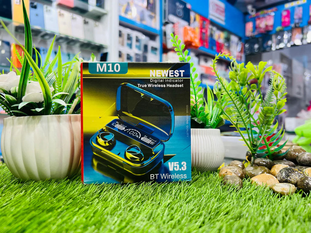 M10 Newest V5.3 BT Wireless (Digital indicator)